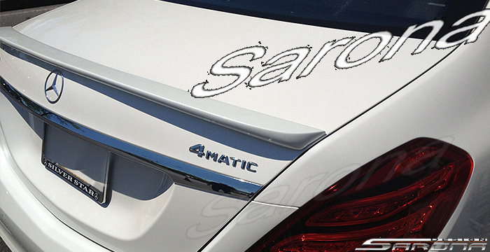 Custom Mercedes S Class  Sedan Trunk Wing (2014 - 2019) - $249.00 (Part #MB-097-TW)